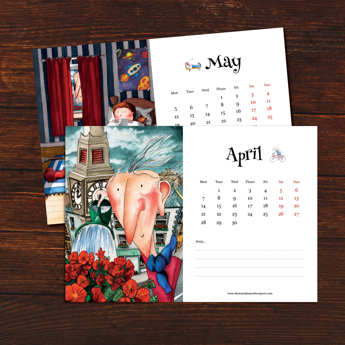 The Watchman of Westport Calendar 2025
